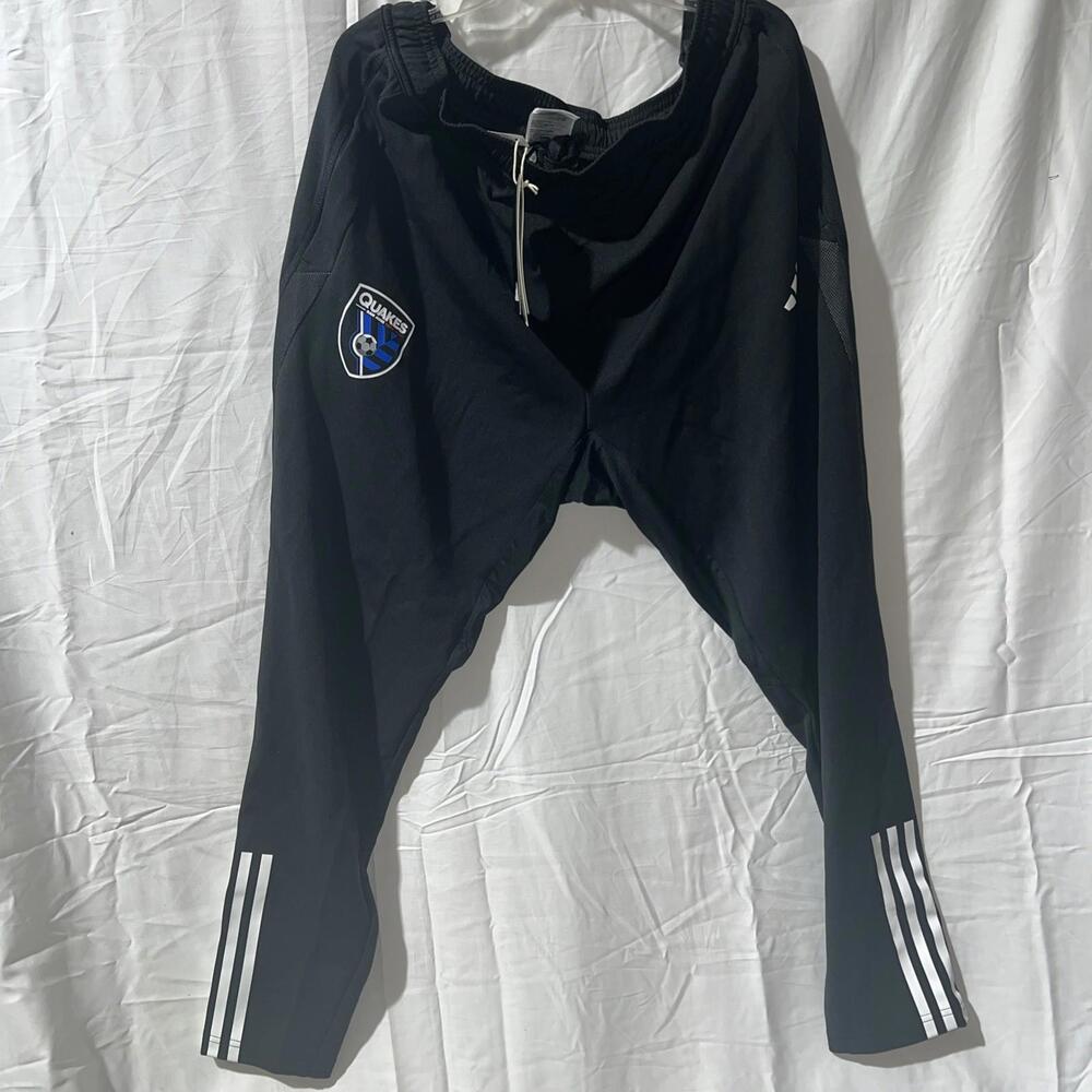 Adidas Aeroready Men's Slim-Fit Training Pants XL Quakes San Jose